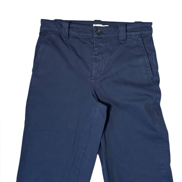 Faherty Women’s Wide Leg Navy Trousers Sz 6 - Picture 2 of 8